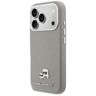 Etui Karl Lagerfeld Karl & Choupette     Head Pins Saffiano MagSafe do iPhone 17 Pro szary na NearMe.pl
