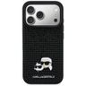 Etui Karl Lagerfeld Rhinestones          Karl&Choupette Pin do iPhone 17 Pro czarny na NearMe.pl
