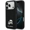 Etui Karl Lagerfeld Rhinestones          Karl&Choupette Pin do iPhone 17 Pro czarny na NearMe.pl