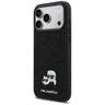 Etui Karl Lagerfeld Rhinestones          Karl&Choupette Pin do iPhone 17 Pro Max czarny na NearMe.pl