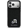 Etui Karl Lagerfeld Rhinestones          Karl&Choupette Pin do iPhone 17 Pro Max czarny na NearMe.pl