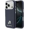 Etui Karl Lagerfeld Karl & Choupette     Head Pins Saffiano MagSafe do iPhone 17 Pro niebieski na NearMe.pl