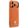 Etui Karl Lagerfeld IML K Head Logo      MagSafe do iPhone 17 Pro Max pomarańczowy na NearMe.pl