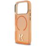 Etui Karl Lagerfeld IML K Head Logo      MagSafe do iPhone 17 Pro Max pomarańczowy na NearMe.pl