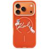 Etui Karl Lagerfeld IML Choupettes Karl  Script Logo MagSafe do iPhone 17 Pro Max pomarańczowy na NearMe.pl