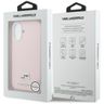 Etui Karl Lagerfeld Karl & Choupette     Head Pins Saffiano MagSafe do iPhone 17 różowy na NearMe.pl