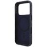 Etui Karl Lagerfeld Monogram logo        MagSafe do iPhone 17 Pro niebieski na NearMe.pl