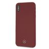 Mercedes MEHCI65SILRE iPhone Xs Maxczerwony/red hardcase Silicone Line na NearMe.pl