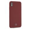 Mercedes MEHCI65SILRE iPhone Xs Maxczerwony/red hardcase Silicone Line na NearMe.pl