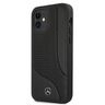 Mercedes MEHCP12SCDOBK iPhone 12 mini5,4" czarny/black hardcase Leather Perforated Area na NearMe.pl