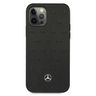 Mercedes MEHCP12MPSQBK iPhone 12/12 Pro6,1" czarny/black hardcase Leather Stars Pattern na NearMe.pl