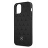 Mercedes MEHCP12MPSQBK iPhone 12/12 Pro6,1" czarny/black hardcase Leather Stars Pattern na NearMe.pl