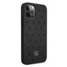 Mercedes MEHCP12LPSQBK iPhone 12 Pro Max6,7" czarny/black hardcase Leather Stars Pattern na NearMe.pl