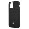 Mercedes MEHCP12LPSQBK iPhone 12 Pro Max6,7" czarny/black hardcase Leather Stars Pattern na NearMe.pl