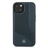 Mercedes MEHCP13MCDONA iPhone 13 / 14/ 15 6.1" granatowy/navy hardcase Leather Perforated Area na NearMe.pl