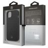Mercedes MEHCP13SPSQBK iPhone 13 mini 5,4" czarny/black hardcase Leather Stars Pattern na NearMe.pl