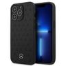 Mercedes MEHCP13XPSQBK iPhone 13 Pro Max6,7" czarny/black hardcase Leather Stars Pattern na NearMe.pl