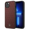 Mercedes MEHCP13SPSQRE iPhone 13 mini5,4" czerwony/red hardcase Leather Stars Pattern na NearMe.pl