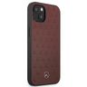 Mercedes MEHCP13SPSQRE iPhone 13 mini5,4" czerwony/red hardcase Leather Stars Pattern na NearMe.pl
