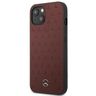 Mercedes MEHCP13MPSQRE iPhone 13 / 14/ 15 6.1" czerwony/red hardcase Leather Stars Pattern na NearMe.pl