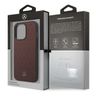 Mercedes MEHCP13LPSQRE iPhone 13 Pro / 13 6,1" czerwony/red hardcase Leather Stars Pattern na NearMe.pl