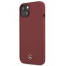 Mercedes MEHCP13MSILRE iPhone 13 / 14 / 15 6.1" czerwony/red hardcase Silicone Line na NearMe.pl