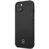 Mercedes MEHCP13MDELBK iPhone 13 / 14 / 15 6.1" czarny/black hardcase Leather Perforated na NearMe.pl