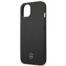 Mercedes MEHCP13MDELBK iPhone 13 / 14 / 15 6.1" czarny/black hardcase Leather Perforated na NearMe.pl
