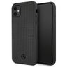 Mercedes MEHCN61MBLBK iPhone 11czarny/black hardcase Leather Meshed Metal Logo na NearMe.pl