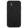 Mercedes MEHCN61MBLBK iPhone 11czarny/black hardcase Leather Meshed Metal Logo na NearMe.pl