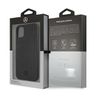 Mercedes MEHCN61MBLBK iPhone 11czarny/black hardcase Leather Meshed Metal Logo na NearMe.pl