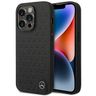 Mercedes MEHCP14L8REMPK iPhone 14 Pro6.1" czarny/black hardcase Leather Stars Pattern na NearMe.pl