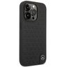 Mercedes MEHCP14L8REMPK iPhone 14 Pro6.1" czarny/black hardcase Leather Stars Pattern na NearMe.pl