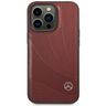 Mercedes MEHCP14L8ROLR iPhone 14 Pro 6.1" czerwony/red hardcase Leather Wave Patern na NearMe.pl