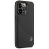 Mercedes MEHCP14L8ROLK iPhone 14 Pro 6,1" czarny/black hardcase Leather Wave Patern na NearMe.pl