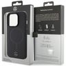 Mercedes MEHMP15L23RCMK iPhone 15 Pro 6.1" czarny/black hardcase Smooth Leather MagSafe na NearMe.pl