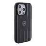 Mercedes MEHMP15L23RHSK iPhone 15 Pro 6.1" czarny/black hardcase Stripes Pattern Leather MagSafe na NearMe.pl