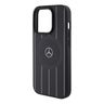 Mercedes MEHMP15L23RHSK iPhone 15 Pro 6.1" czarny/black hardcase Stripes Pattern Leather MagSafe na NearMe.pl