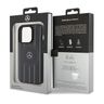 Mercedes MEHMP15L23RHSK iPhone 15 Pro 6.1" czarny/black hardcase Stripes Pattern Leather MagSafe na NearMe.pl