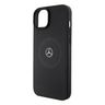Mercedes MEHMP15S23RMMK iPhone 15 / 14 / 13 6.1" czarny/black hardcase Crossed Lines Pattern Leather MagSafe na NearMe.pl
