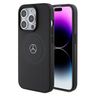 Mercedes MEHMP15L23RMMK iPhone 15 Pro 6.1" czarny/black hardcase Crossed Lines Pattern Leather MagSafe na NearMe.pl