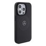 Mercedes MEHMP15L23RMMK iPhone 15 Pro 6.1" czarny/black hardcase Crossed Lines Pattern Leather MagSafe na NearMe.pl