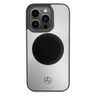 Mercedes MEHMP15L23ACMS iPhone 15 Pro 6.1" srebrny/silver hardcase Leather&Alu MagSafe na NearMe.pl