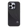 Mercedes MEHCP15L8ROLK iPhone 15 Pro 6.1" czarny/black hardcase Leather Wave Patern na NearMe.pl