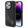 Mercedes MEHCP15X8ROLK iPhone 15 Pro Max 6.7" czarny/black hardcase Leather Wave Patern na NearMe.pl