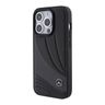 Mercedes MEHCP15X8ROLK iPhone 15 Pro Max 6.7" czarny/black hardcase Leather Wave Patern na NearMe.pl