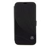 Mercedes MEBKP15X8ROLK iPhone 15 Pro Max 6.7" czarny/black bookcase Leather Wave Patern na NearMe.pl