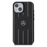 Mercedes MEHMP15S23HRSK iPhone 15 / 14 / 13 6.1" czarny/black hardcase Double Layer Crossed Lines MagSafe na NearMe.pl