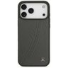 Etui Mercedes Leather Large Laurel Leave MagSafe do iPhone 17 Pro Max antracyt na NearMe.pl