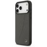 Etui Mercedes Leather Large Laurel Leave MagSafe do iPhone 17 Pro Max antracyt na NearMe.pl